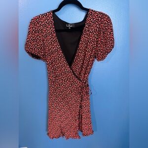 Lulus wrap around dress